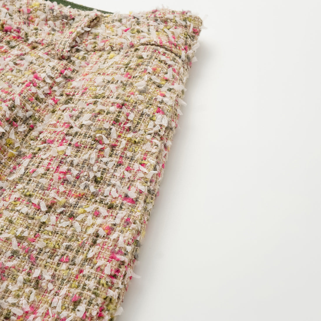 "Chelsea Citywalk" Tweed A-line Skirt - Monet Garden