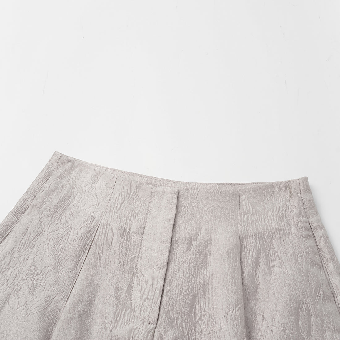 copy-copy-“By Inch.” Extremely Silky Nude Satin Slim Bra Top—Relaxed Gray