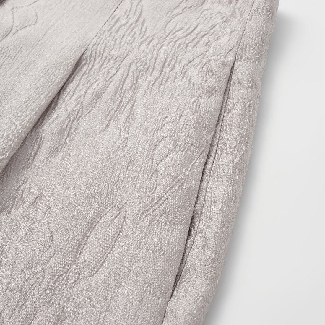 copy-copy-“By Inch.” Extremely Silky Nude Satin Slim Bra Top—Relaxed Gray