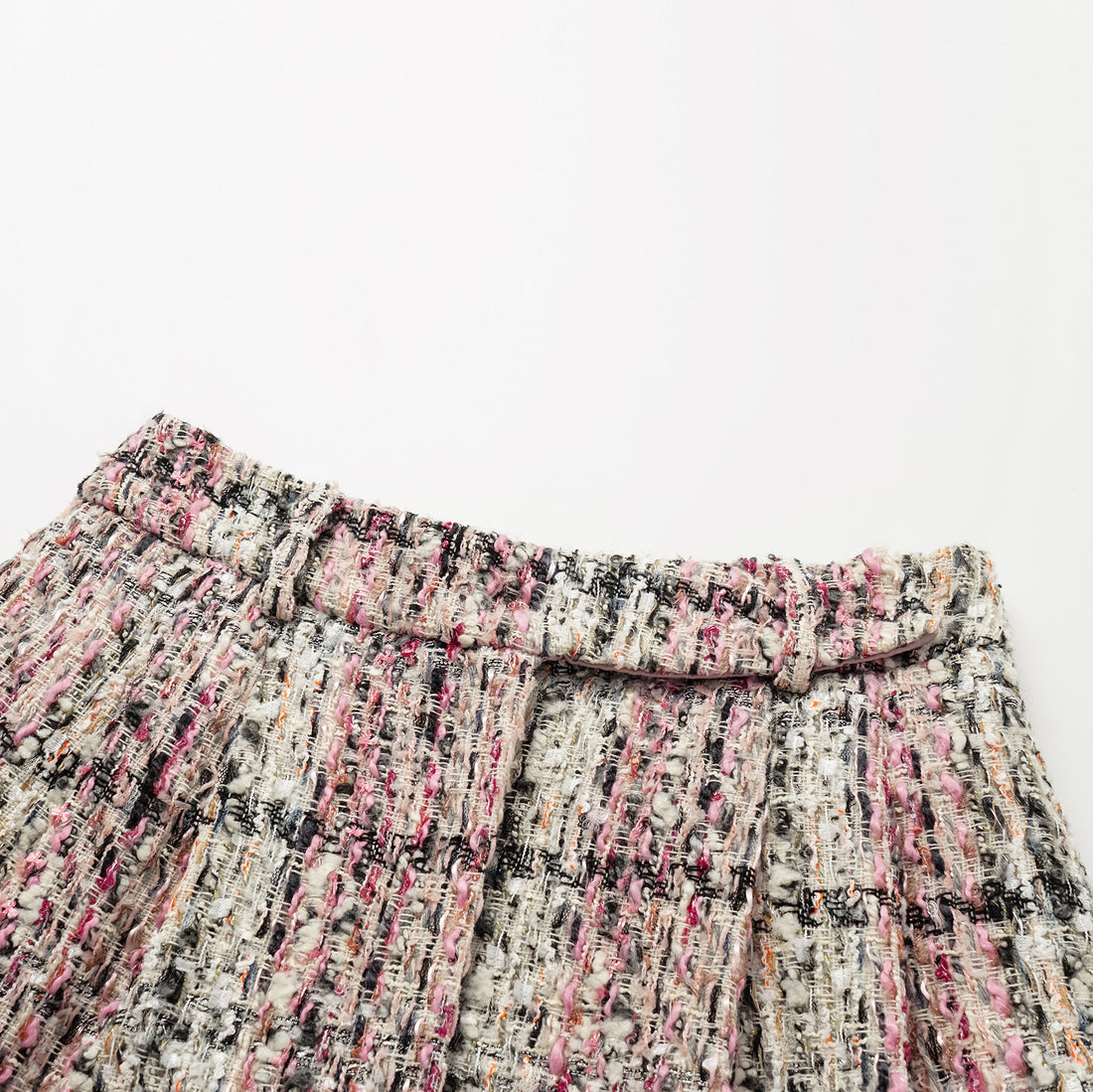 “Brunch at Ritz” Tweed Shorts—Ispahan