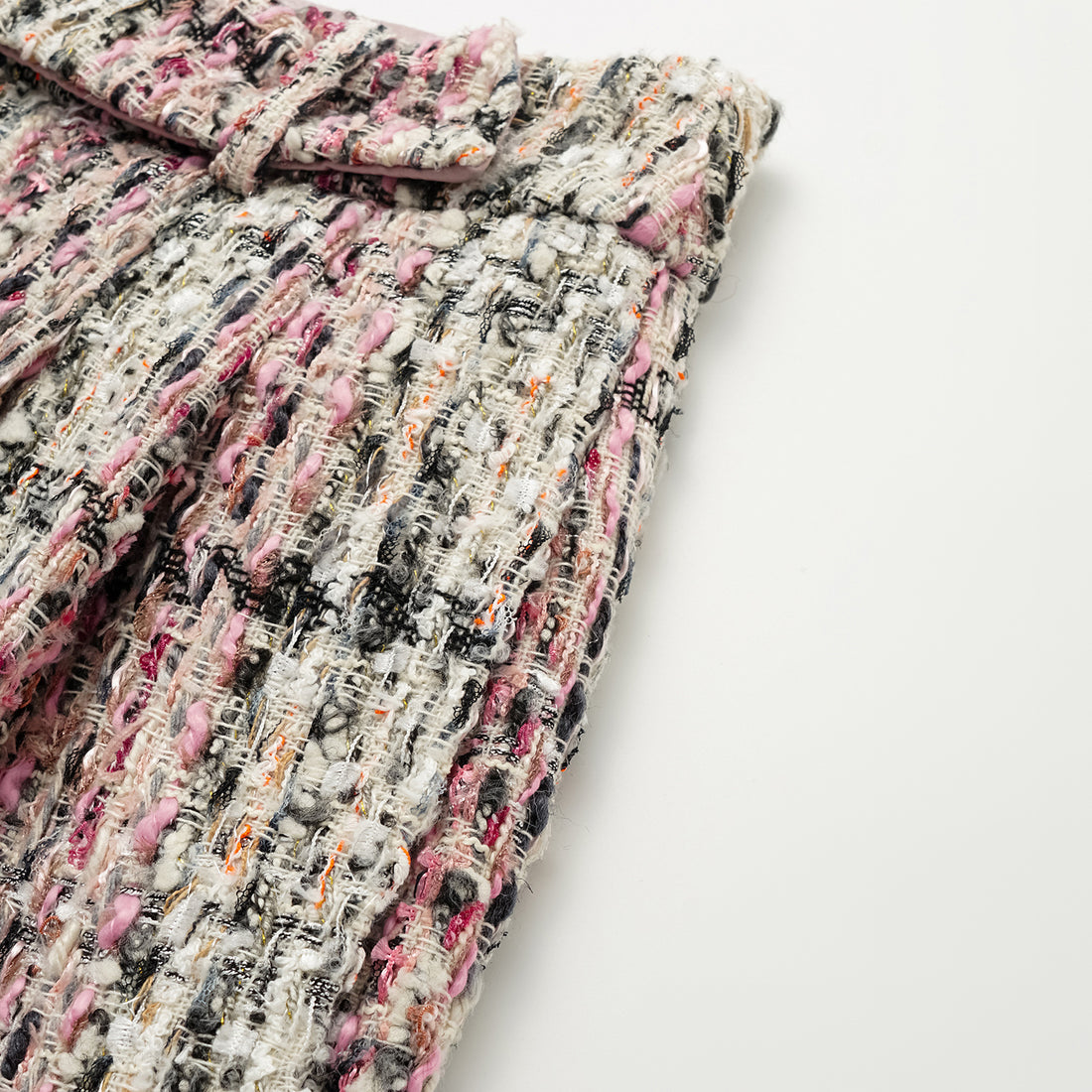“Brunch at Ritz” Tweed Shorts—Ispahan