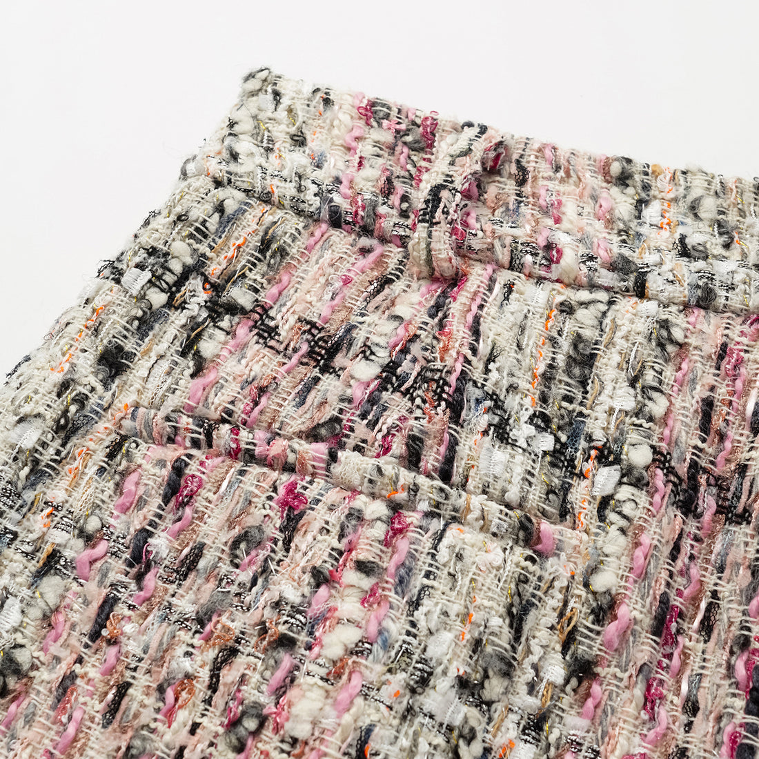 “Brunch at Ritz” Tweed Shorts—Ispahan