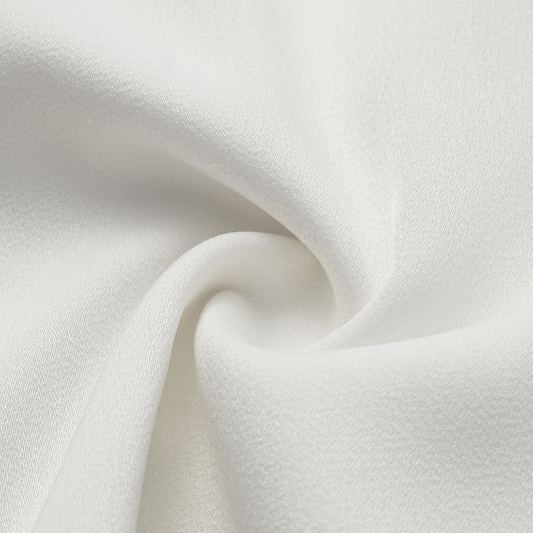 "Autumn Diary" Pearl Acetate Satin Cropped Flared Pants - White