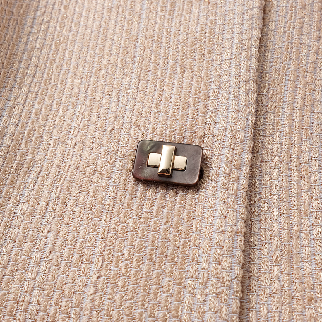 "Weekend at Monaco." Spanish Lightweight Tweed Slim Fit Vest — Amber Gold