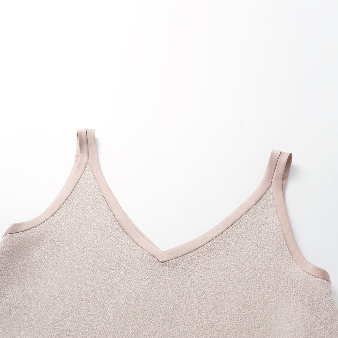 "The Top" British Double Crepe Vest — Taupe