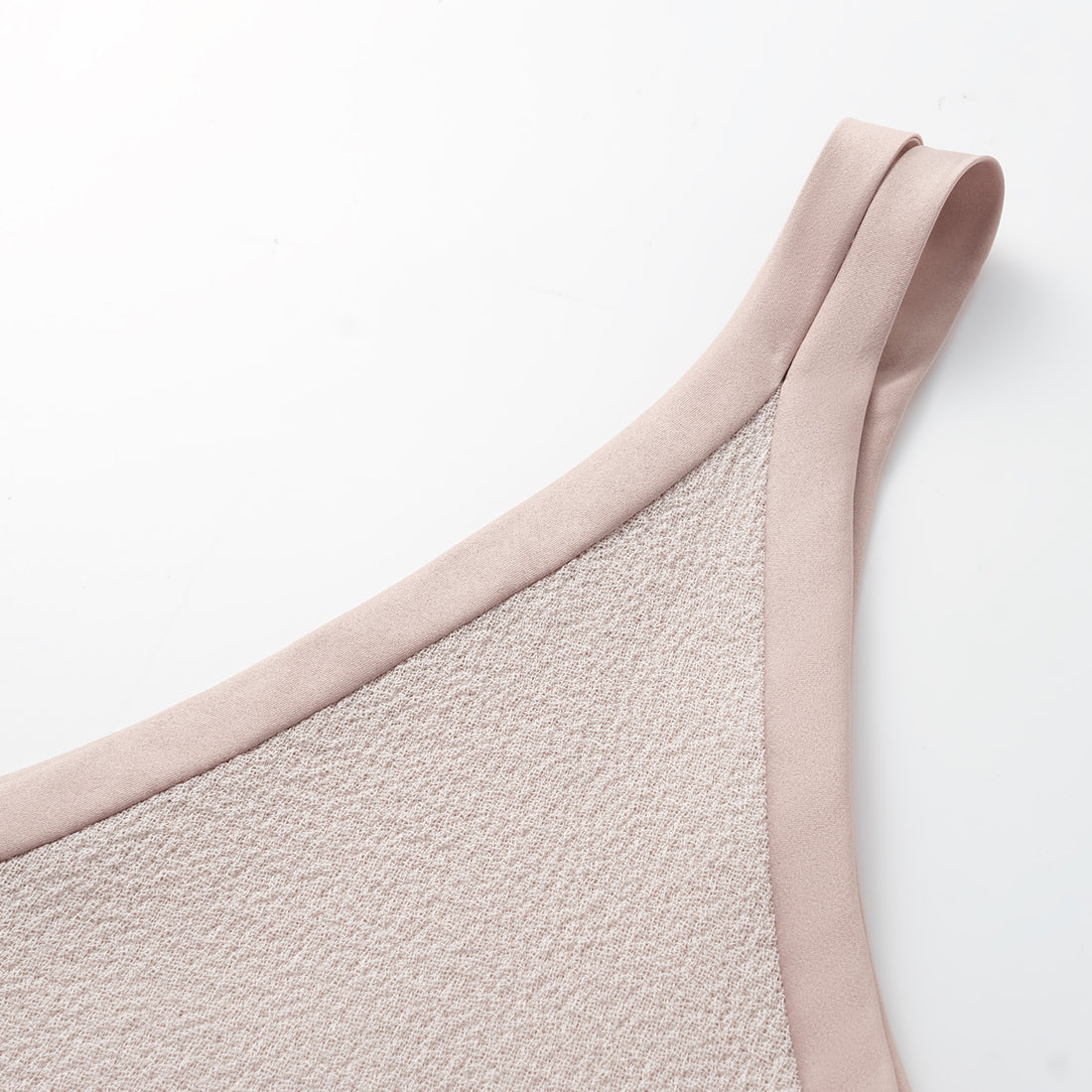 "The Top" British Double Crepe Vest — Taupe