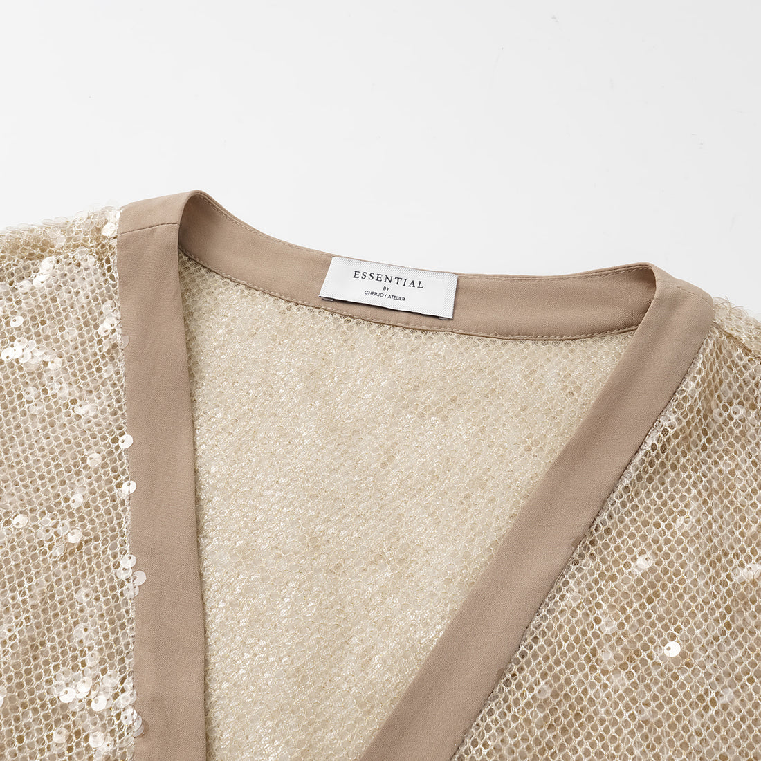 “Daytime Party.” Sparkling Knitted Jacket