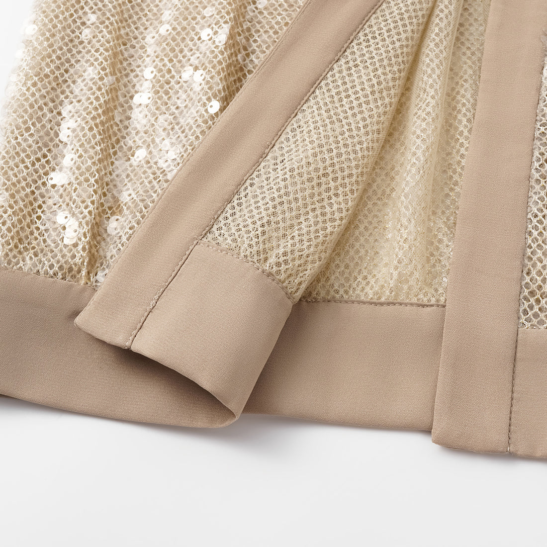 “Daytime Party.” Sparkling Knitted Jacket