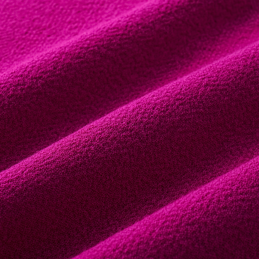"The Top" British double-faced crepe vest - Fuchsia