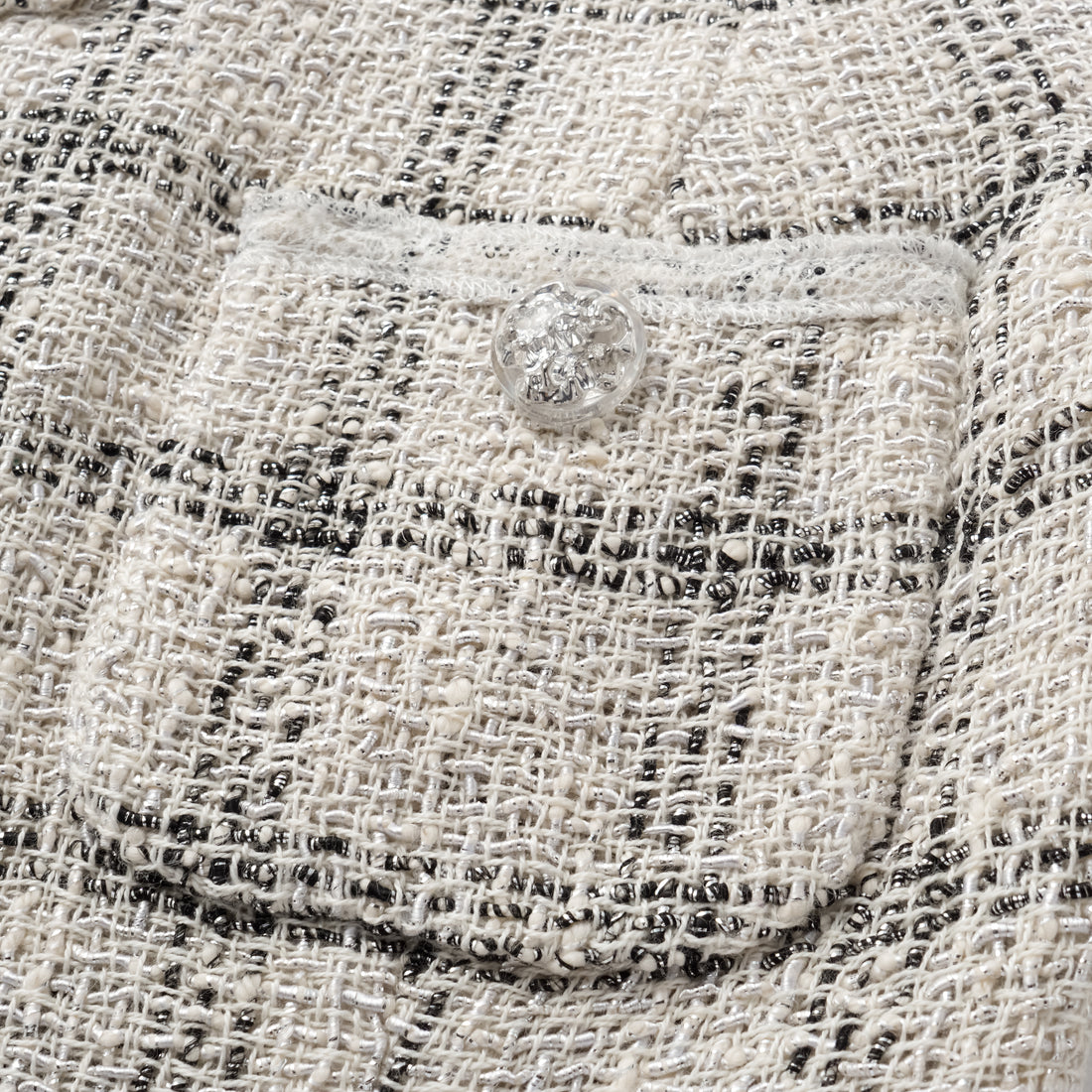 "Breeze boucle" British top light tweed No.9 jacket—Gin Tonic