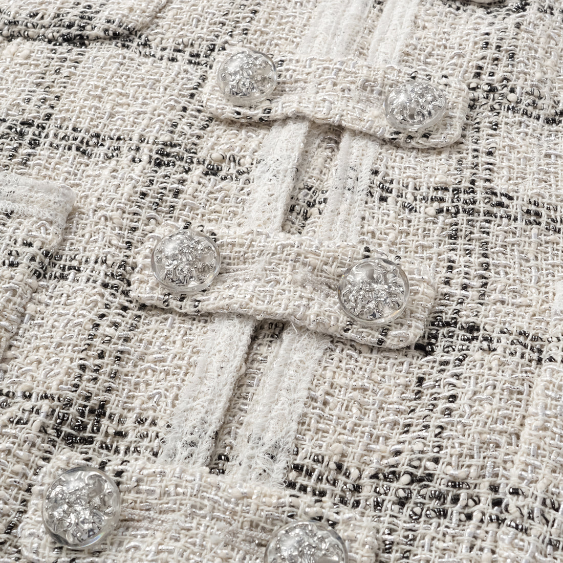 "Breeze boucle" British top light tweed No.9 jacket—Gin Tonic