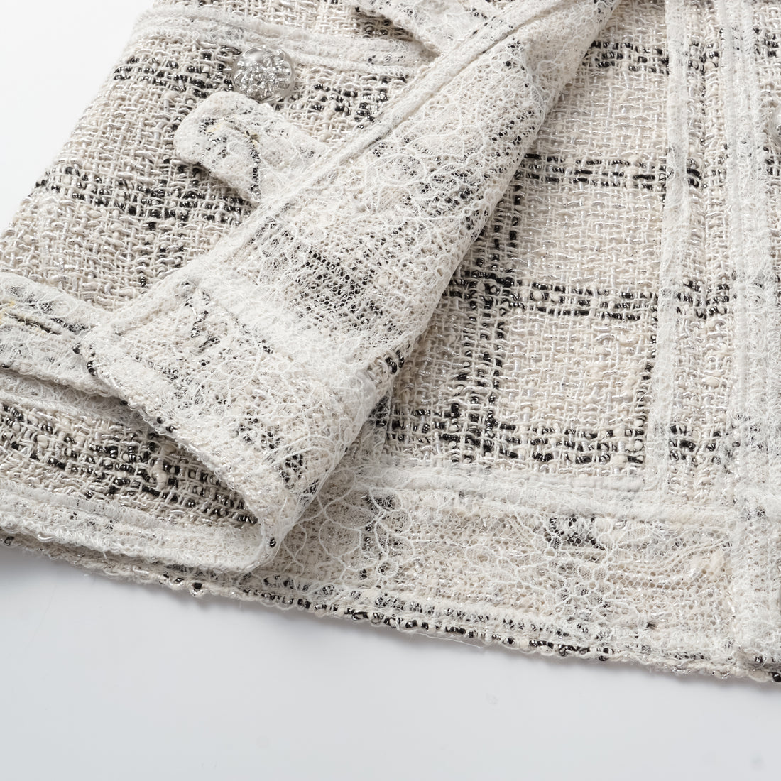 "Breeze boucle" British top light tweed No.9 jacket—Gin Tonic