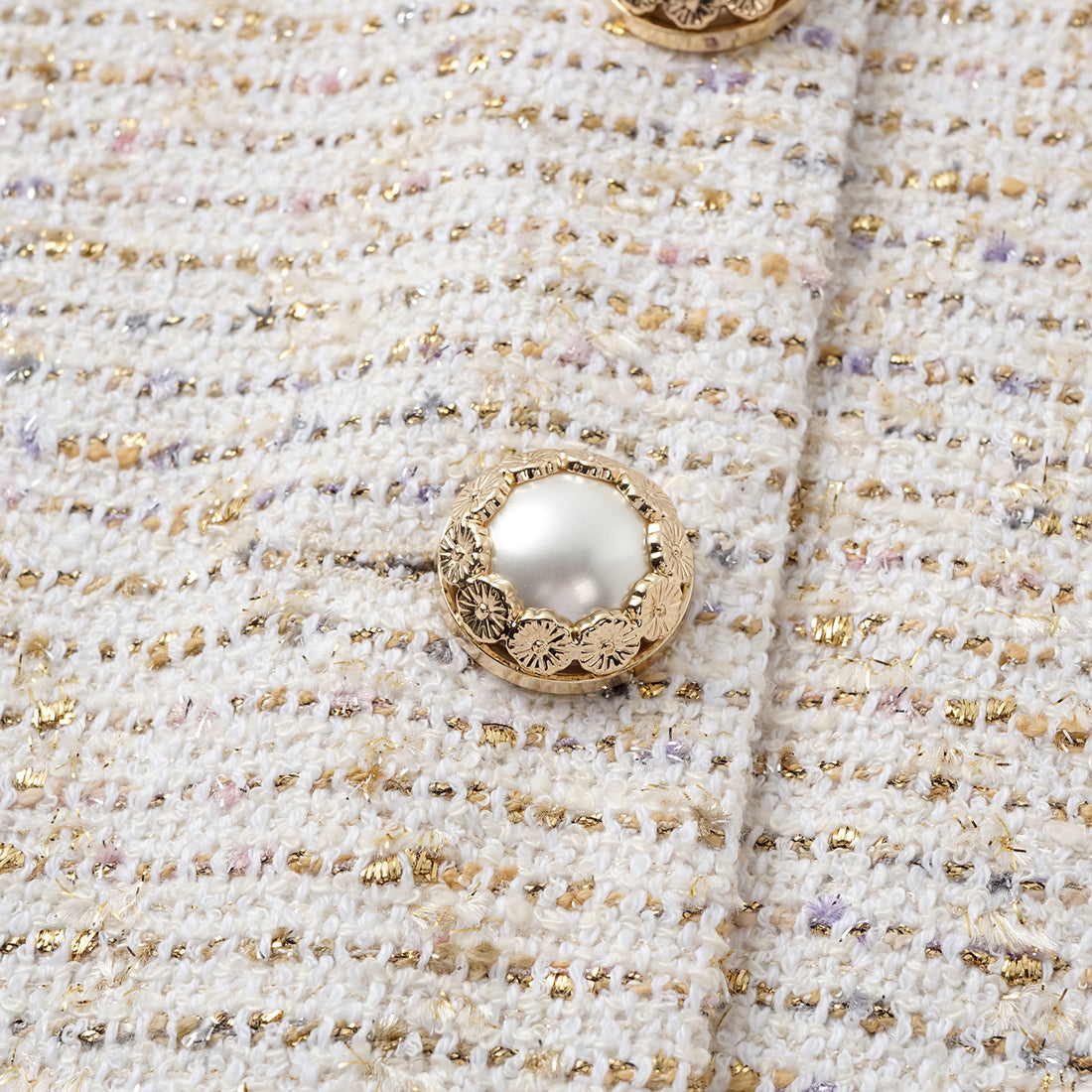 "Chelsea Citywalk." Spanish gold-finish lightweight tweed vest