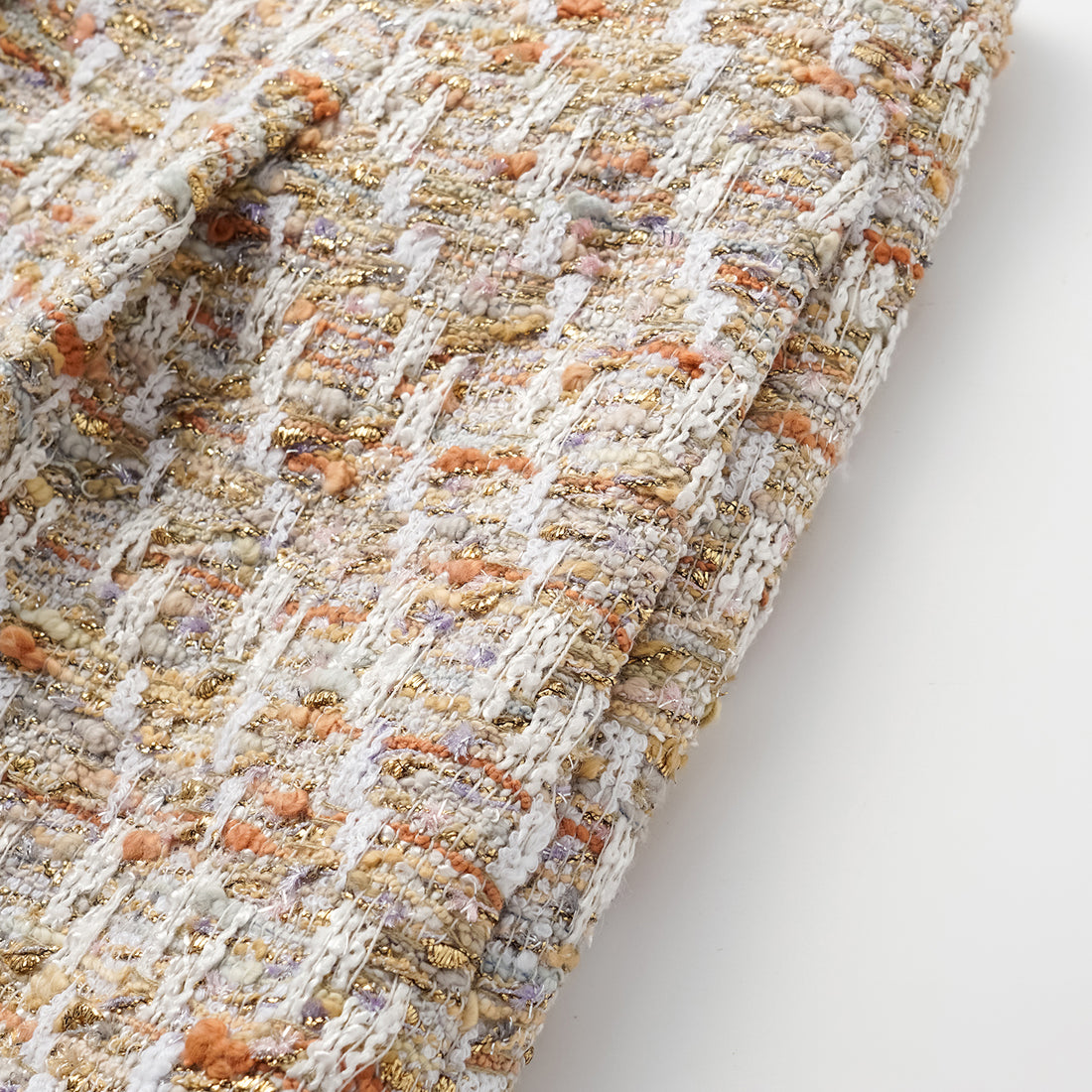 "Weekend at Monaco" Spanish gold-work lightweight tweed shorts—Whimsy Grove