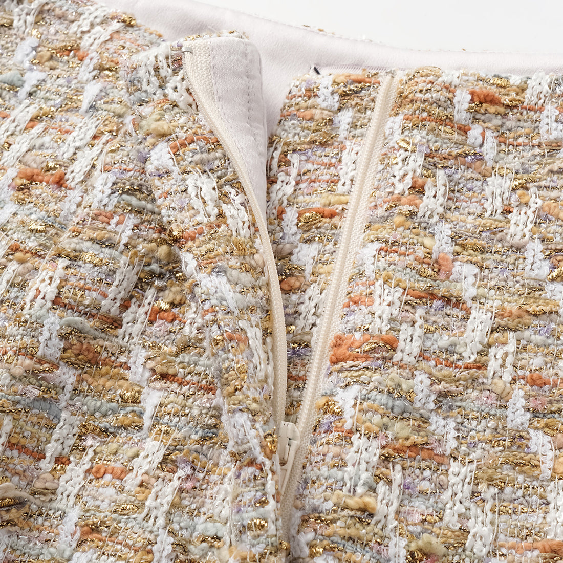 "Weekend at Monaco" Spanish gold-work lightweight tweed shorts—Whimsy Grove