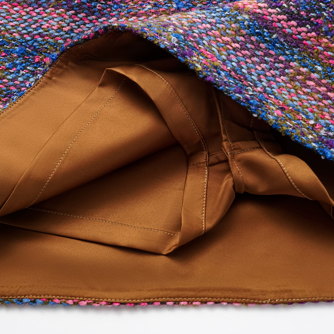 “Chelsea teatime.” Tweed culottes—Berry Happy