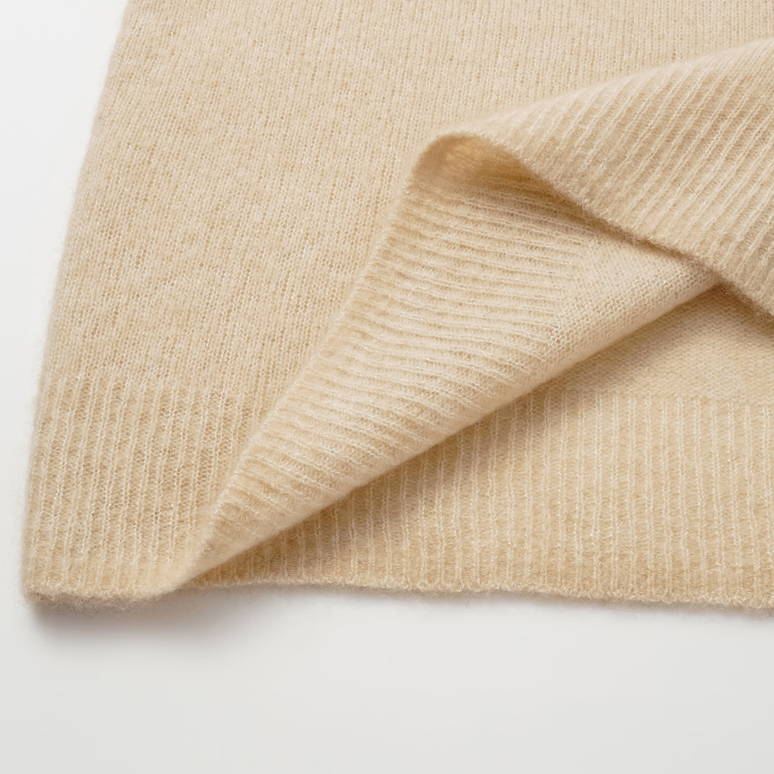 Autumn Diary Silk Cashmere 3/4 Sleeve Top—Vanilla Cake