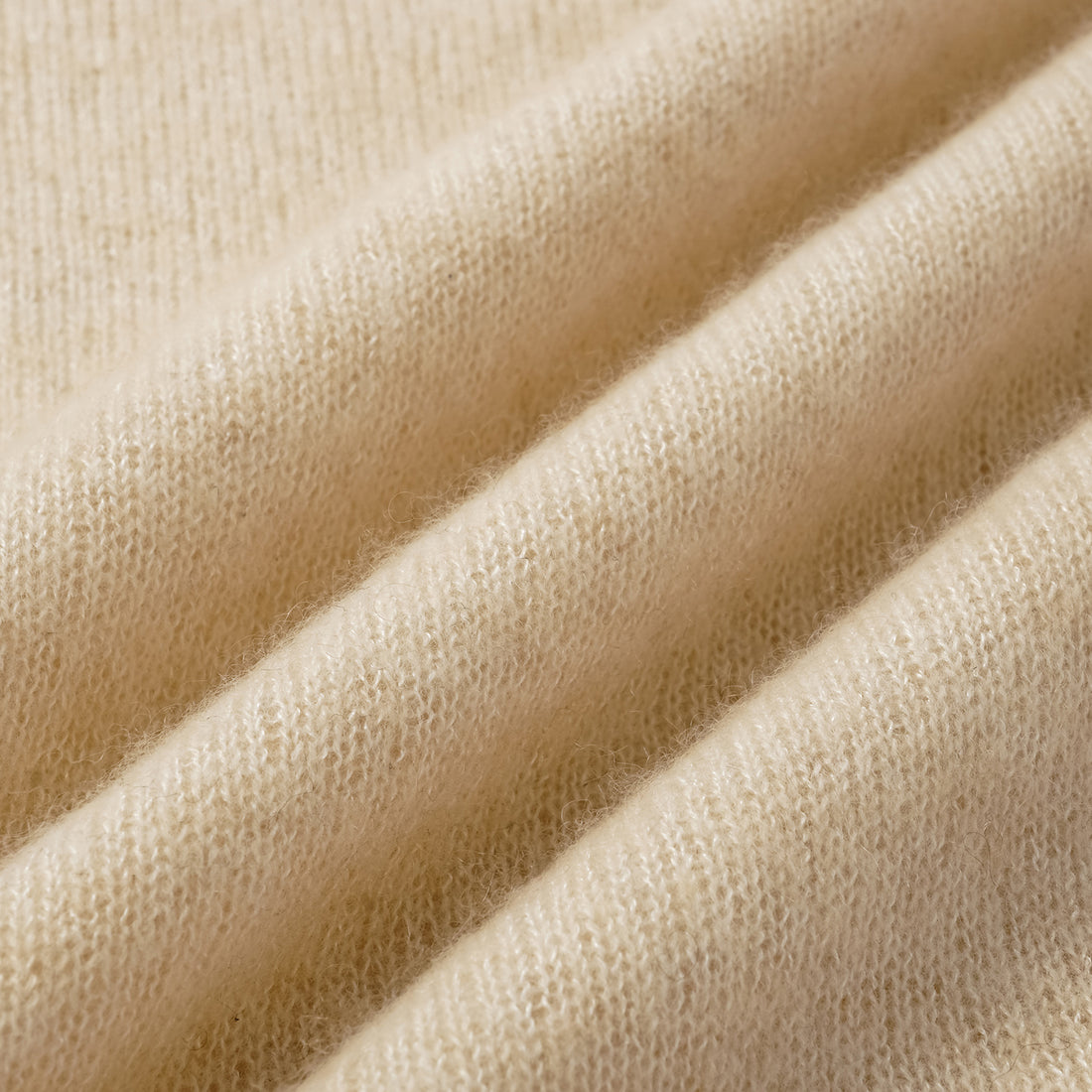 Autumn Diary Silk Cashmere 3/4 Sleeve Top—Vanilla Cake