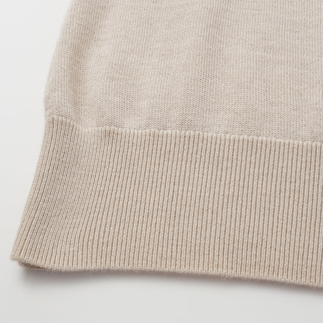 “Autumn Diary” 100% Cashmere Off-shoulder Top—Rose Water