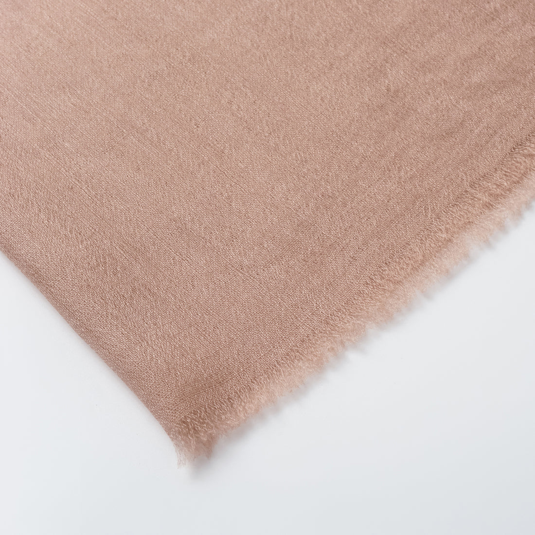 "Angel's Feather" 100% Cashmere Shawl - Caramel