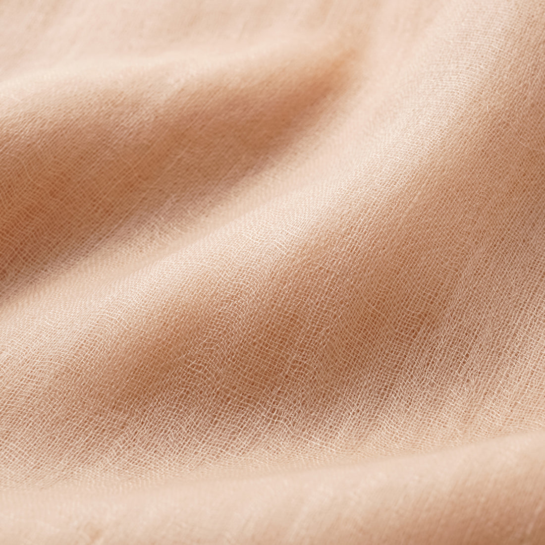 "Angel's Feather" 100% Cashmere Shawl—Nude