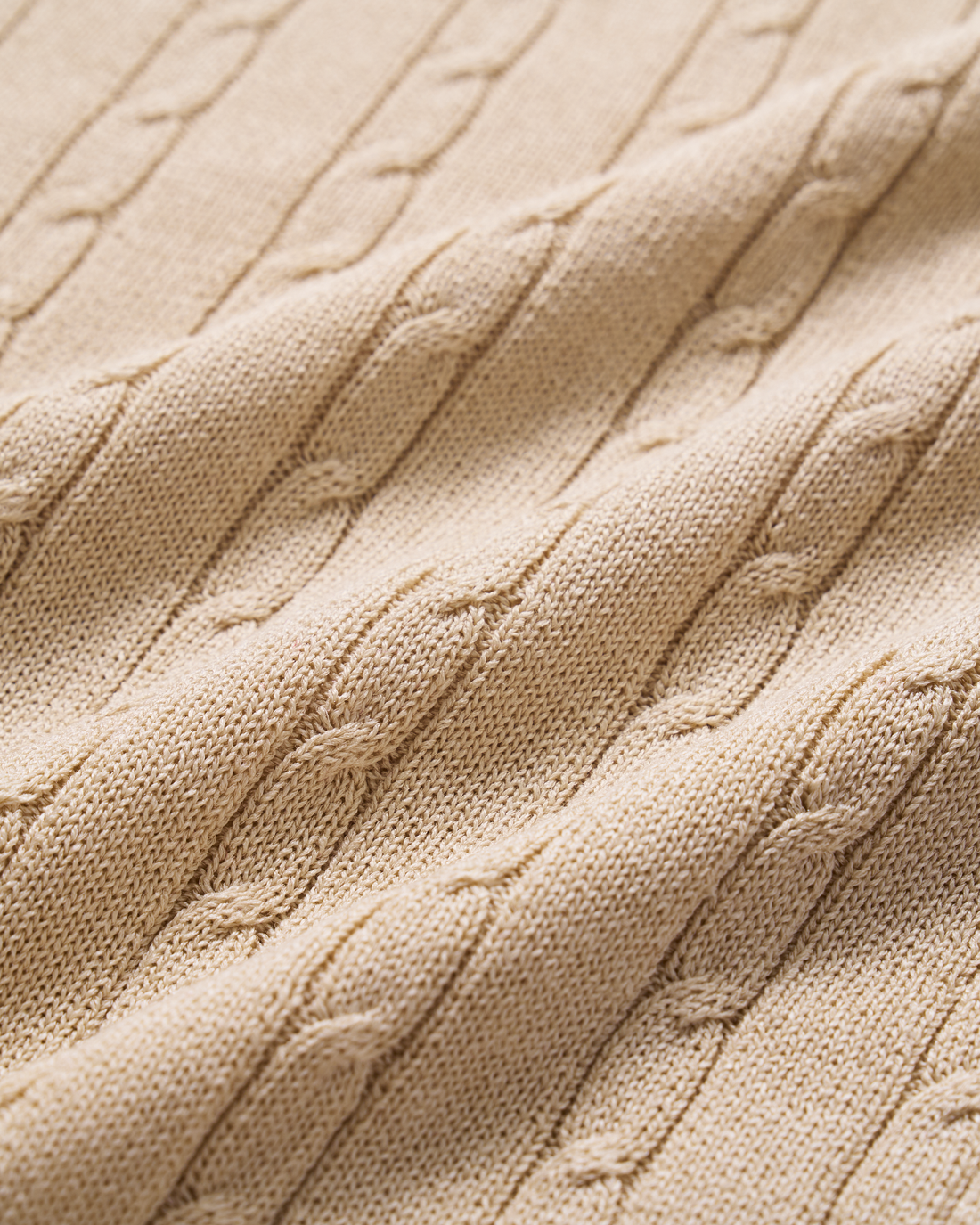 “Pure & Soft”100% 真絲麻花薄織上衣 (Yarn by Loro Piana)—Bergamot佛手柑香