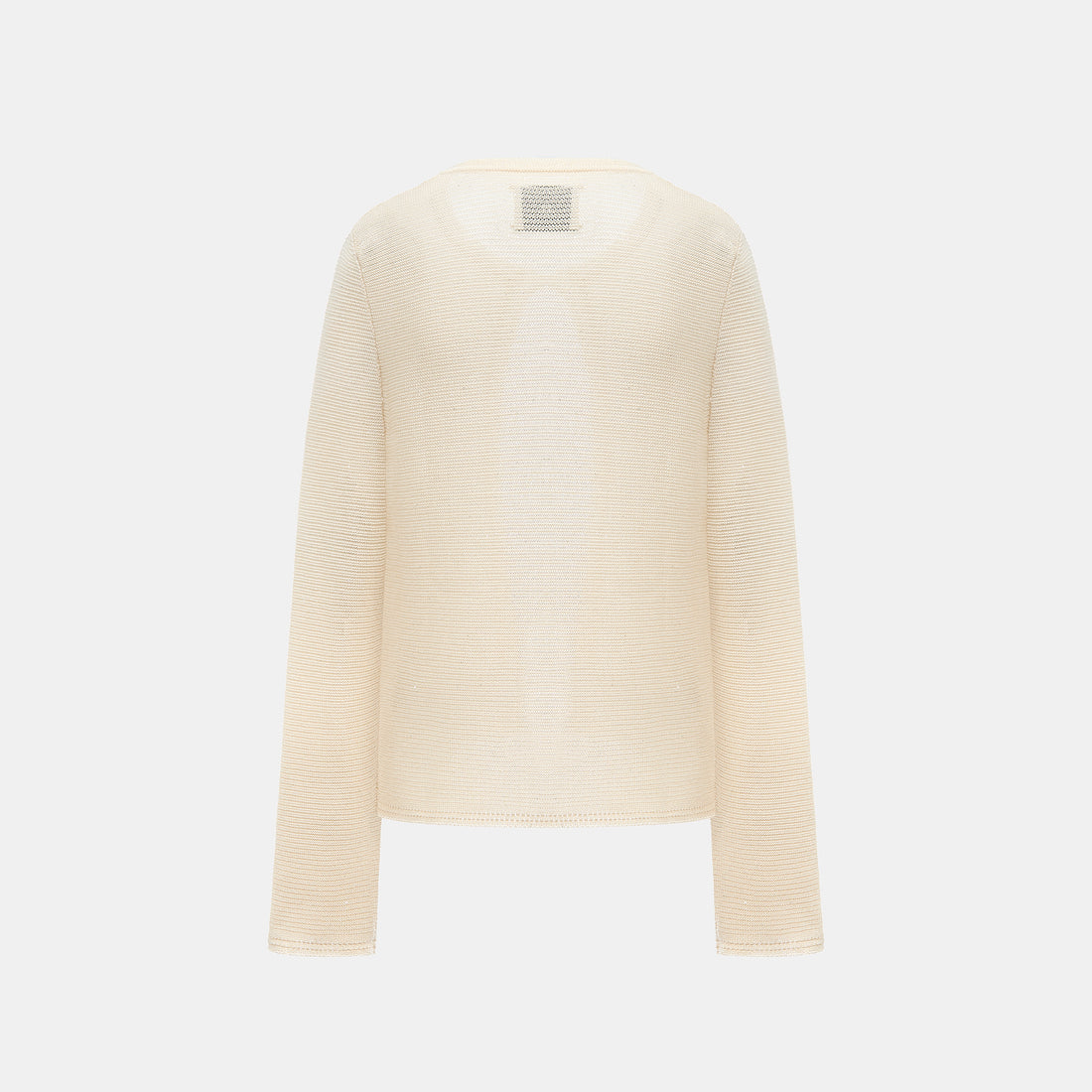 “Spring Diary”真絲長絨棉細針柔感星點針織開衫—Sunlit Grain 日映穀影