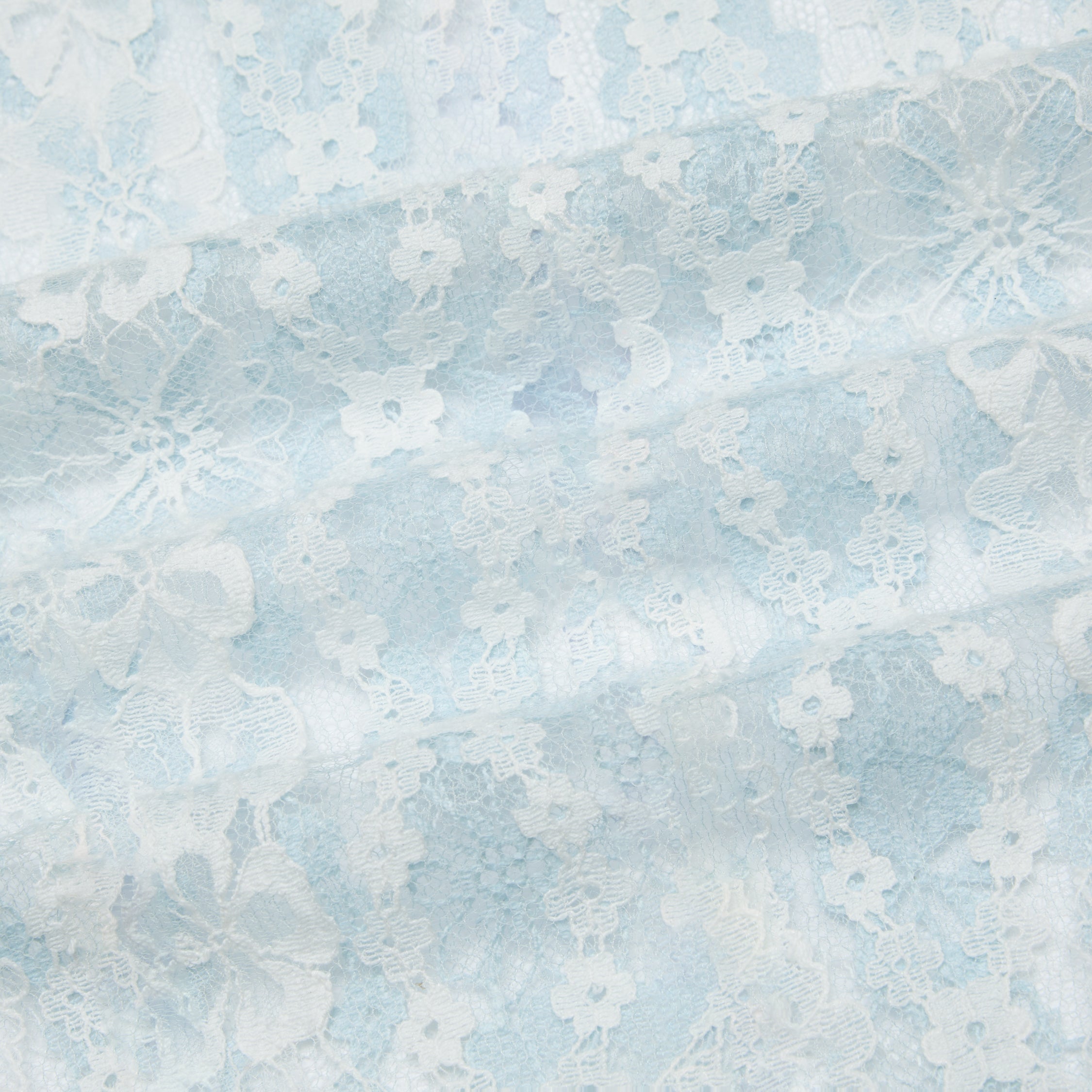 “Quiet Mastery”法國織花二重奏蕾絲褲裙—Bleu Printemps 春日漫步