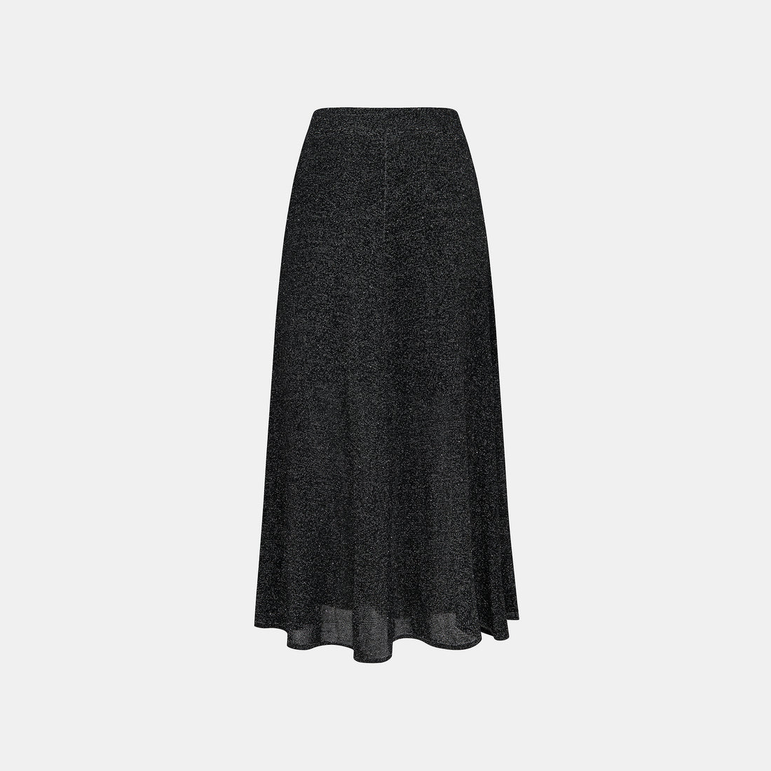 “Spring Diary”真絲長絨棉細針柔感星點針織裙—Night Ink 星夜墨影