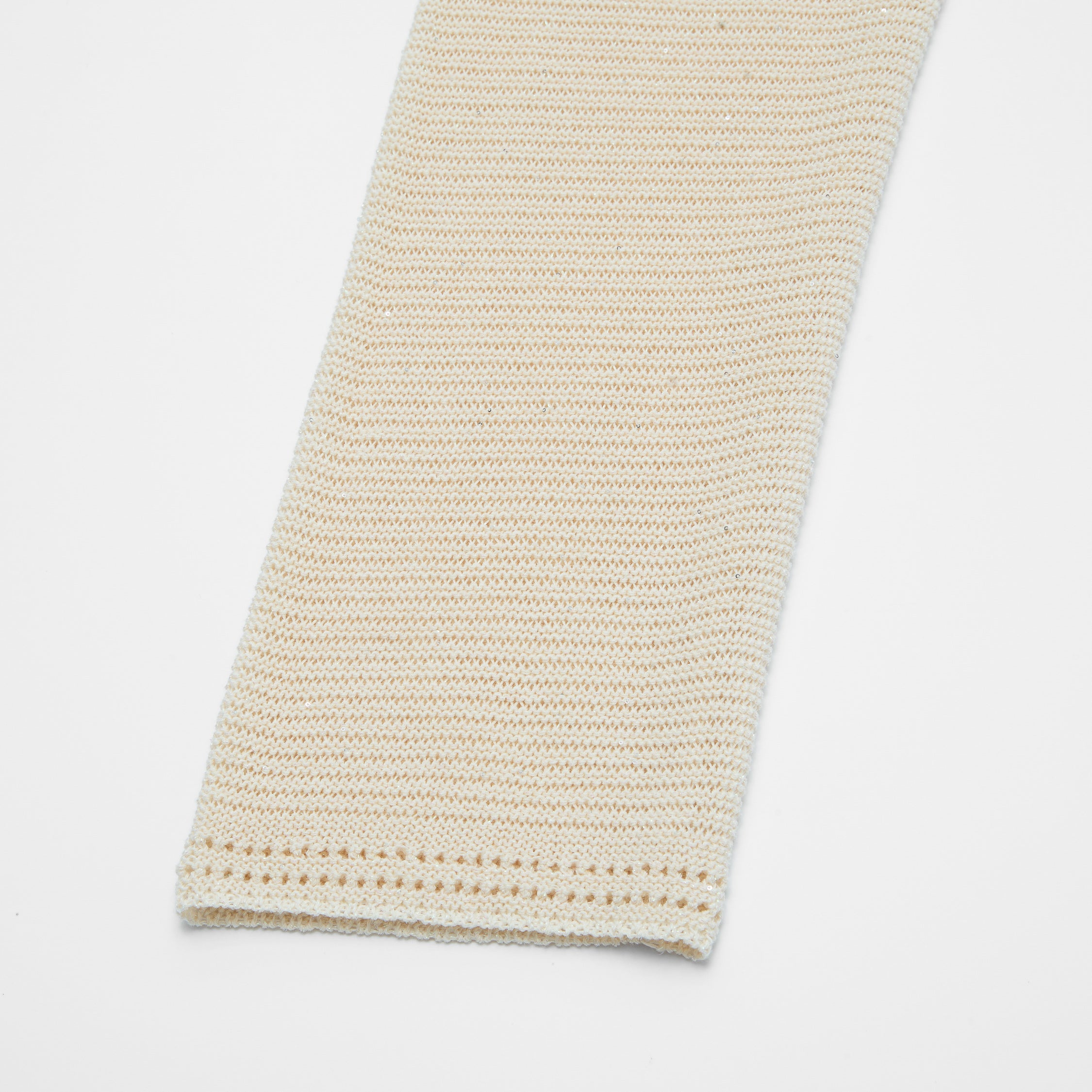 “Spring Diary”真絲長絨棉細針柔感星點針織開衫—Sunlit Grain 日映穀影