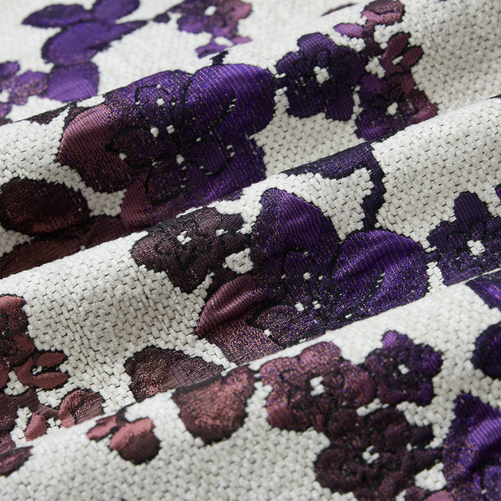 "Imperial Garden Teatime"義大利緹花織錦輕國風背心—Orchid Whisper沁雪幽蘭