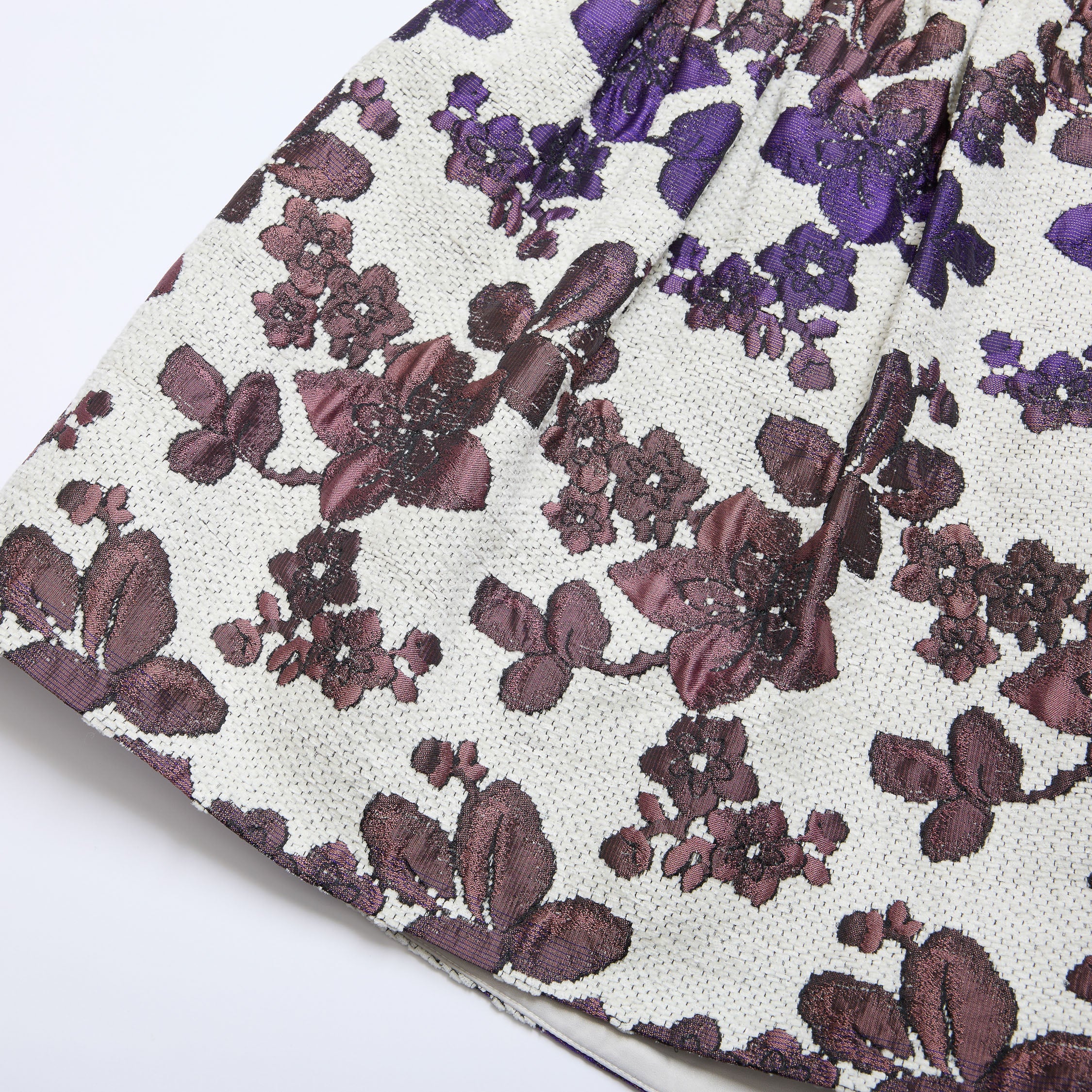 "Imperial Garden Teatime"義大利緹花織錦輕國風外套—Orchid Whisper沁雪幽蘭