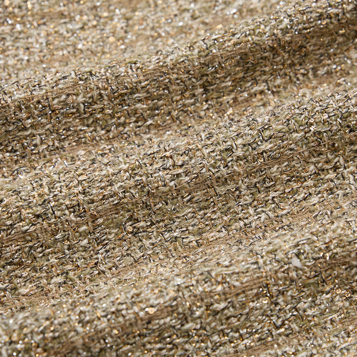 "Westminster Weekdays"義大利頂級燦光金絲花呢短褲—Golden Drizzle流金細雨