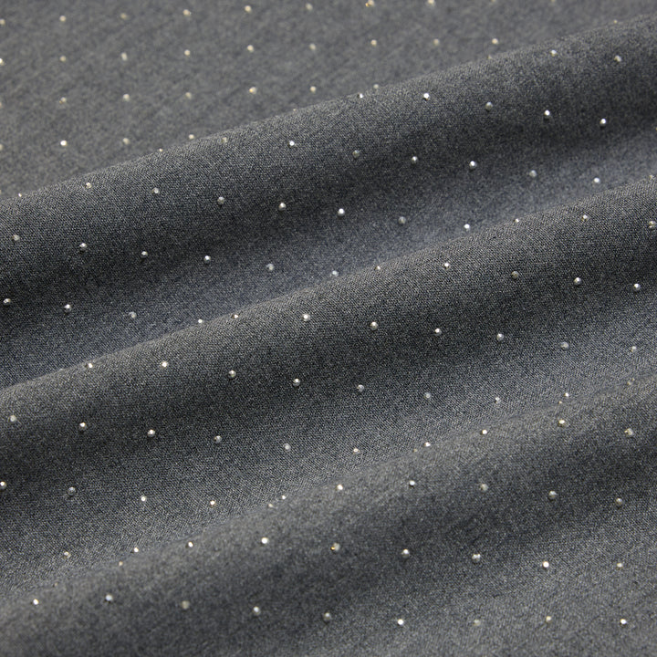 "Speak Sleek."義大利手工珠點嵌飾工藝長褲—Pearl Nightdream珍珠夢夜