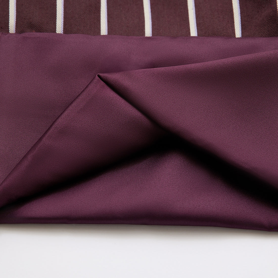 "Speak Sleek."義大利頂級羊毛直條西裝九分褲—Rouge Nuit醺紅夜語