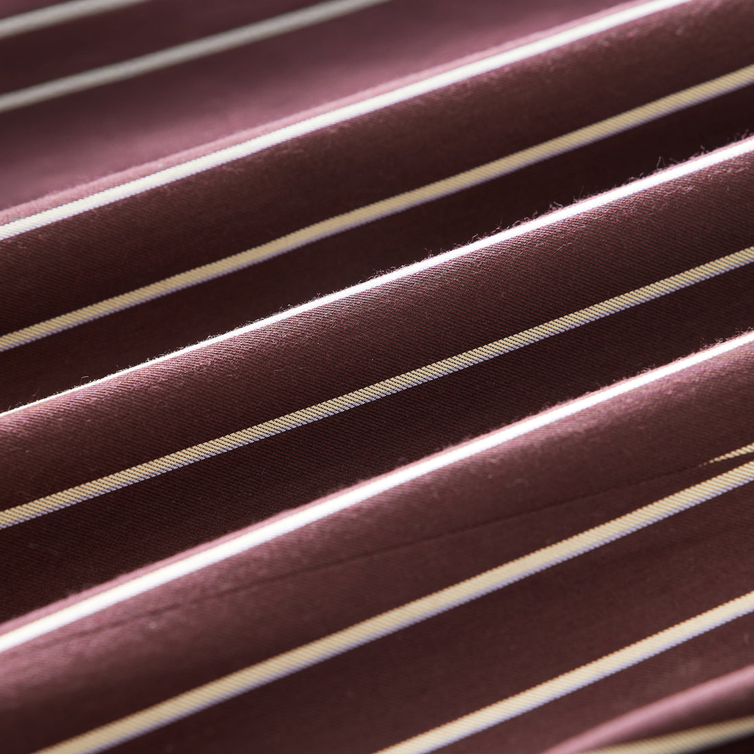 "Speak Sleek."義大利頂級羊毛直條西裝九分褲—Rouge Nuit醺紅夜語