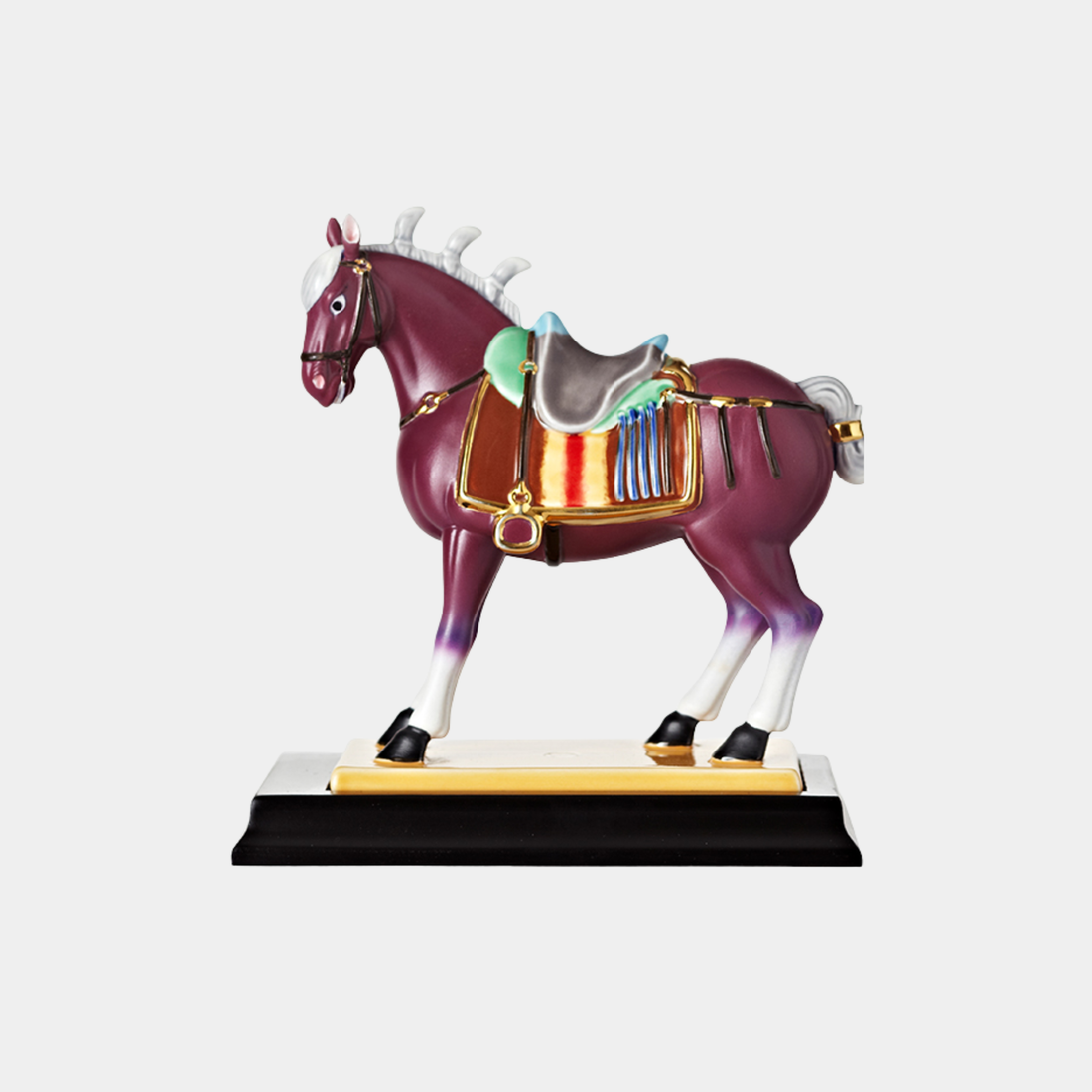 乾唐軒 盛世寶馬8吋皇家寶馬─唐代颯露紫馬