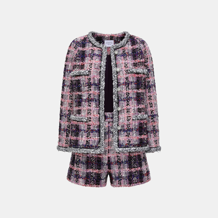 "Brunch at Ritz." 羊毛花呢短褲—Cosmic Macaron