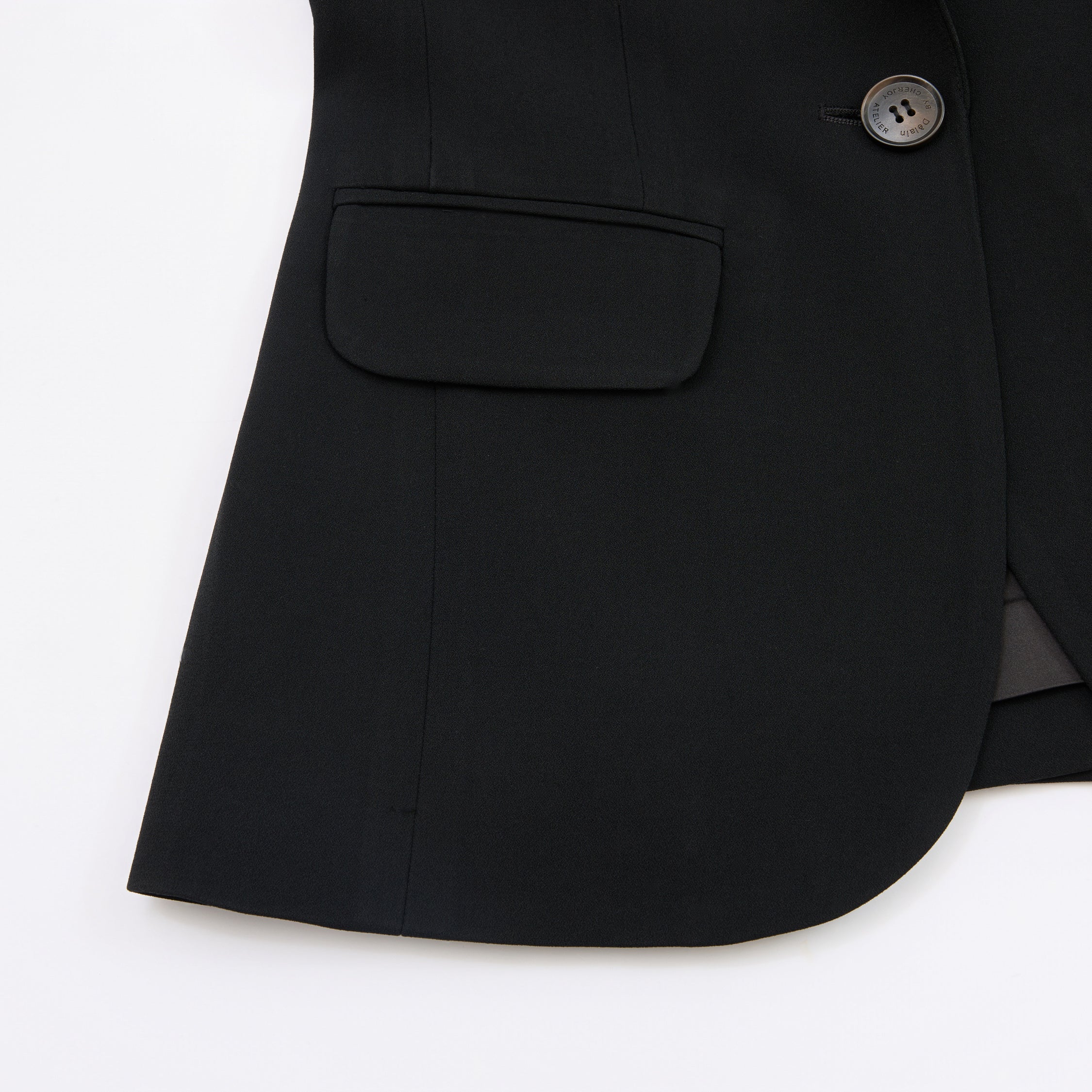 "Speak Sleek." 立體剪裁修身西裝外套—Umber Breath烏沉之息