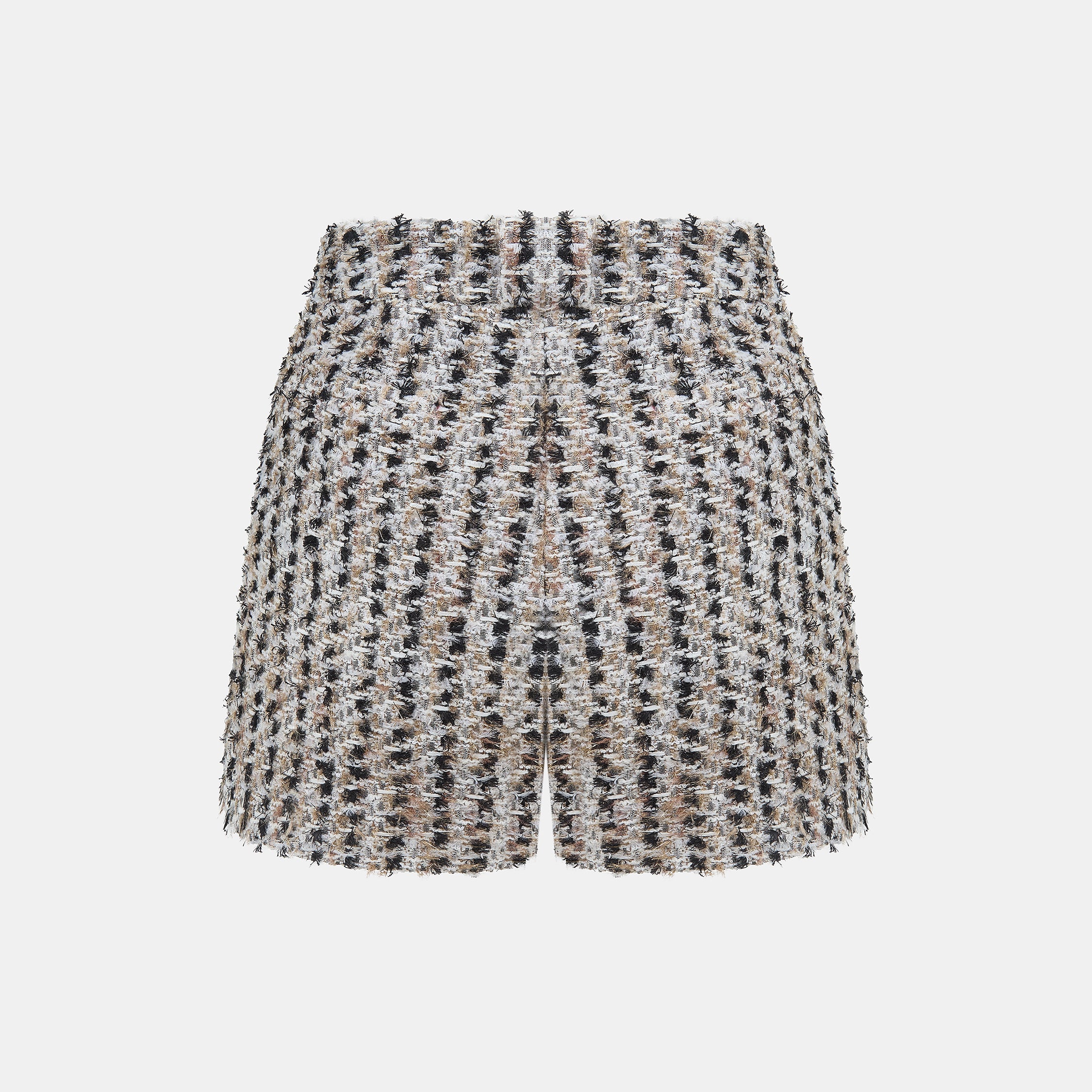 “Sloane Ave."法國高級訂製簇線銀織花呢短褲—Marais Atelier瑪黑藝坊