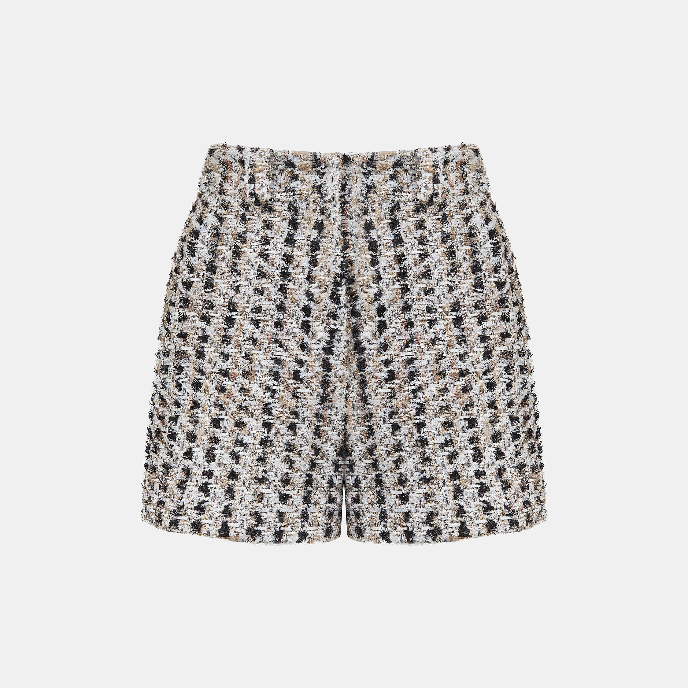 “Sloane Ave."法國高級訂製簇線銀織花呢短褲—Marais Atelier瑪黑藝坊