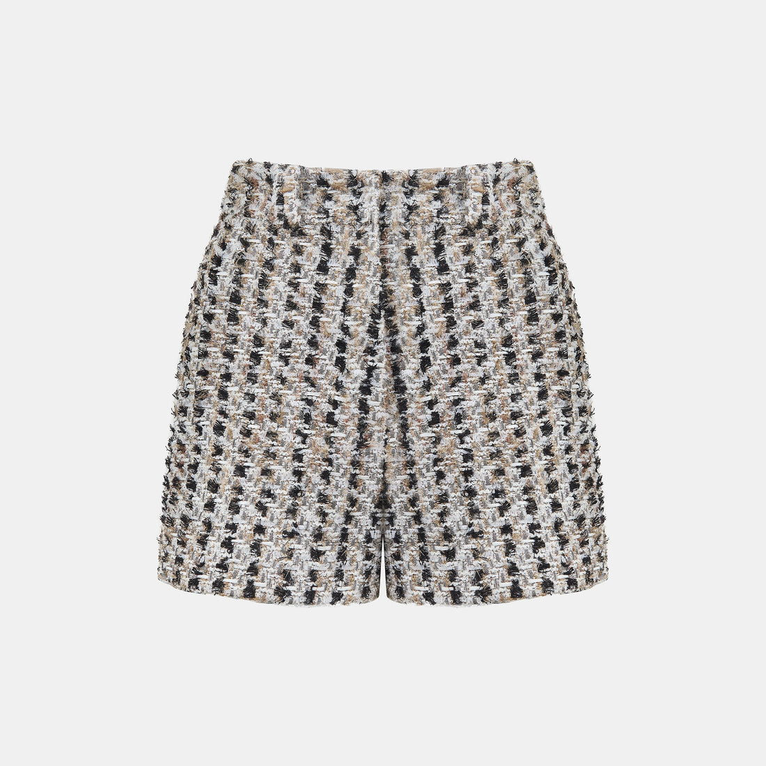 “Sloane Ave."法國高級訂製簇線銀織花呢短褲—Marais Atelier瑪黑藝坊