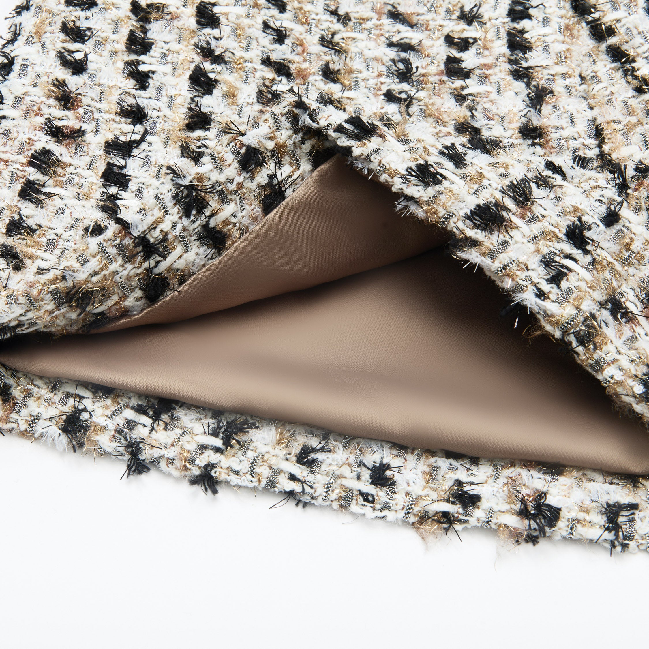 “Sloane Ave."法國高級訂製簇線銀織花呢短褲—Marais Atelier瑪黑藝坊