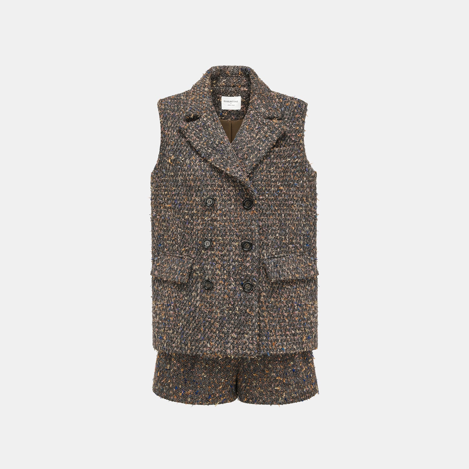 "Westminster Weekdays" Wool Suit Vest - Short 