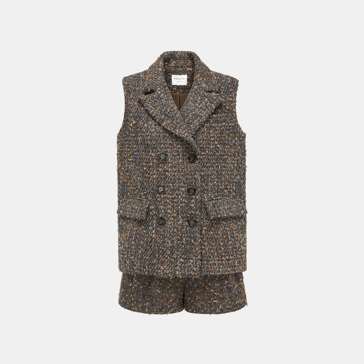 "Westminster Weekdays" Wool Suit Vest - Short 