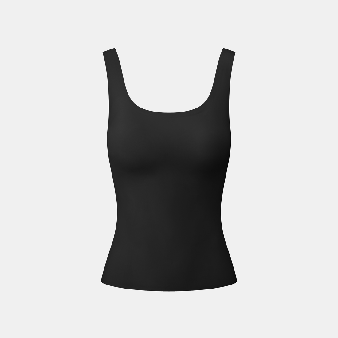 By Inch. 日本美肌科技無痕方領 Bra Top—黑色，商品展示圖 4