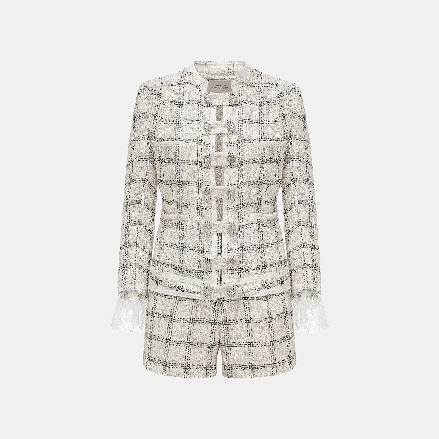 “Breeze boucle" 英國頂級輕薄花呢短褲—Gin Tonic