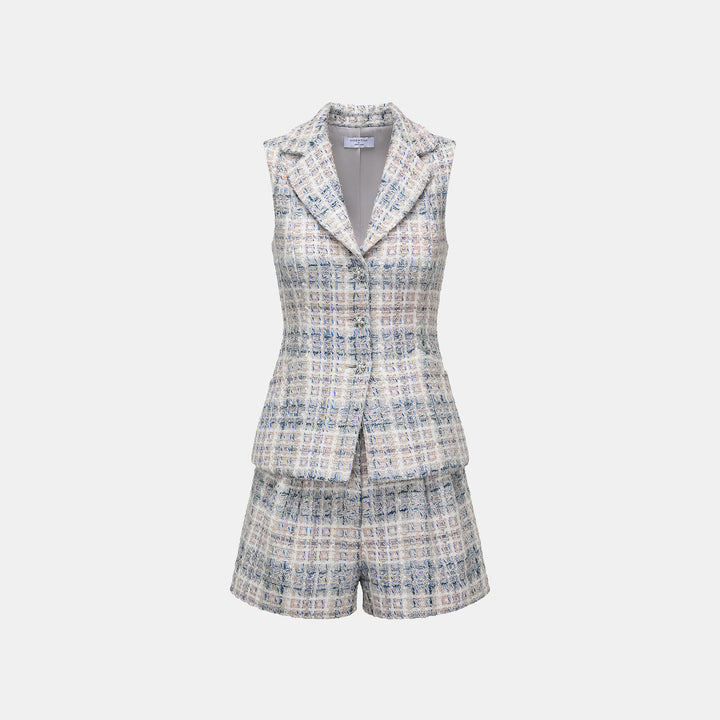 "Westminster Weekdays" 輕薄花呢短褲—Blueberry Biscuit