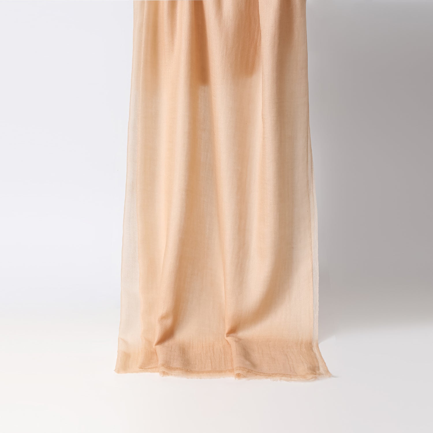 “Angel's Feather” 100% Cashmere 披肩—Nude