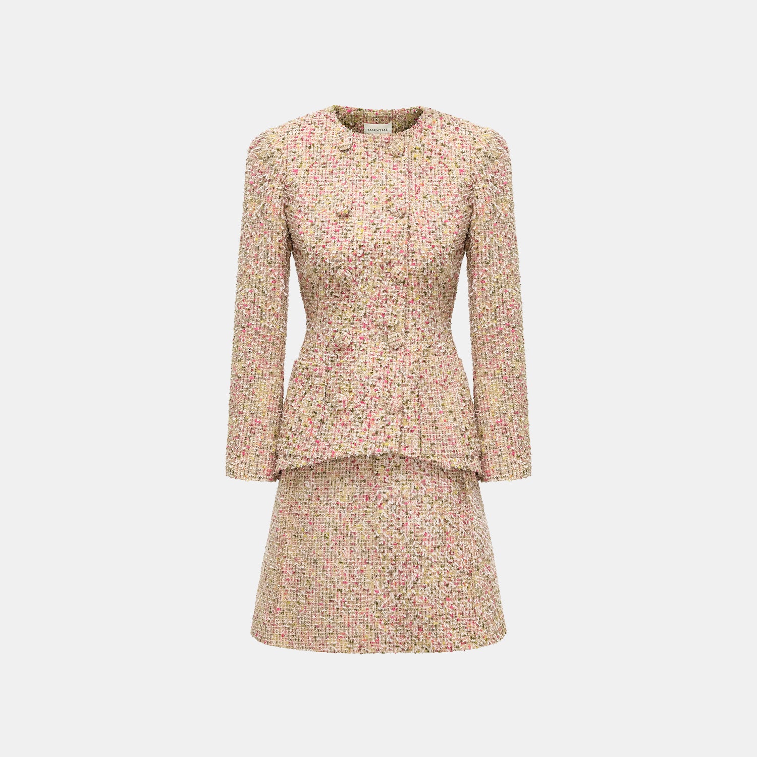 “Chelsea Citywalk.”  花呢A字短裙—莫內花園